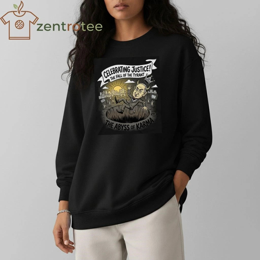Celebrating the death of the devil Benjamin Netanyahu shirt
