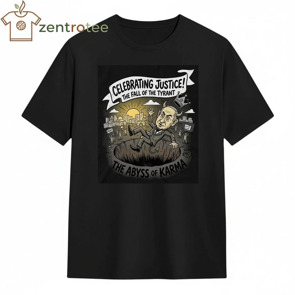 Celebrating the death of the devil Benjamin Netanyahu shirt
