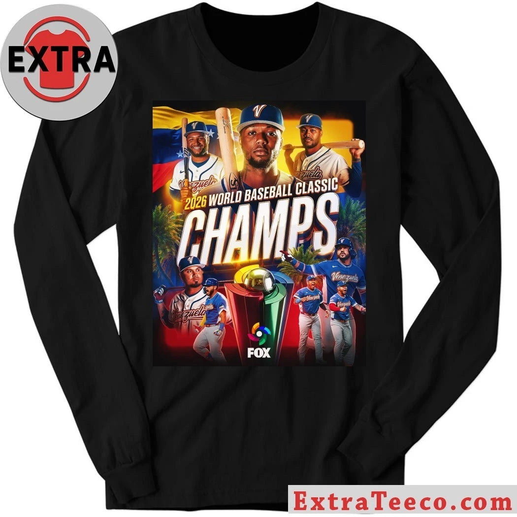 Celebrating the victory of the Venezuelan team at the 2026 World Baseball Classic Shirt