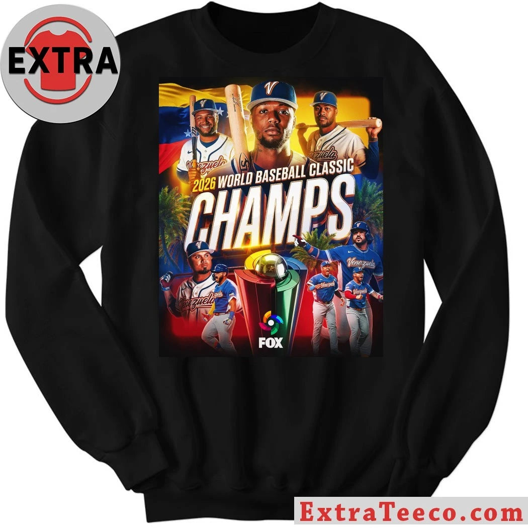 Celebrating the victory of the Venezuelan team at the 2026 World Baseball Classic Shirt