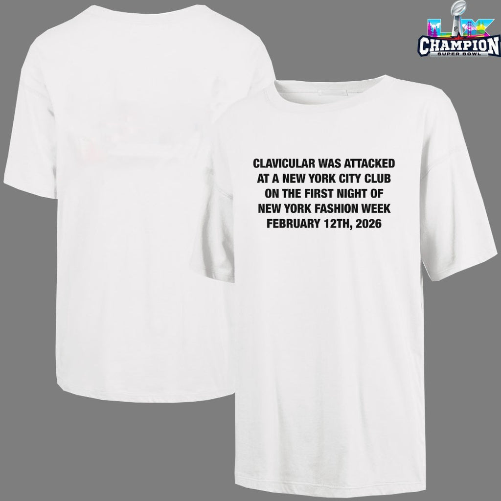 Celebrity Was Attacked At A New York City Club On The First Night Of Fashion Week February 12th, 2026 T-Shirts