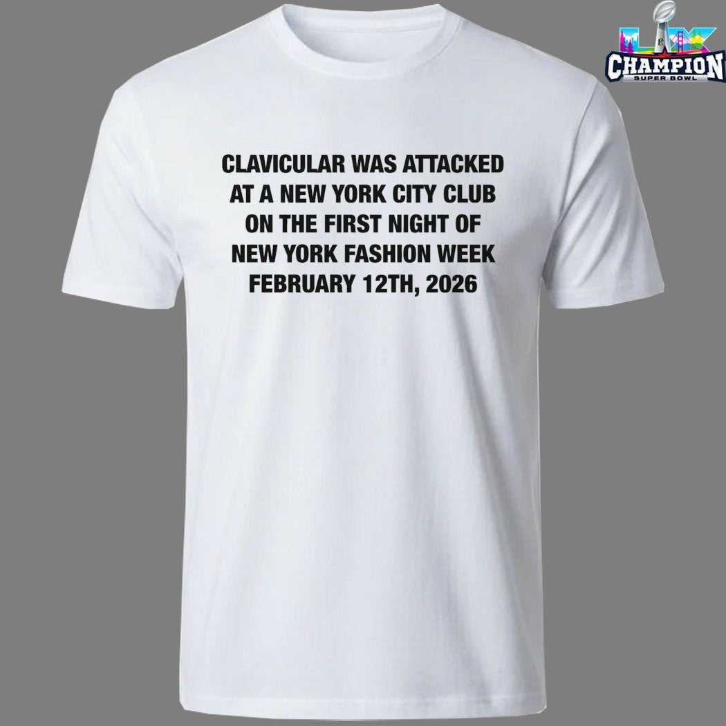 Celebrity Was Attacked At A New York City Club On The First Night Of Fashion Week February 12th, 2026 T-Shirts