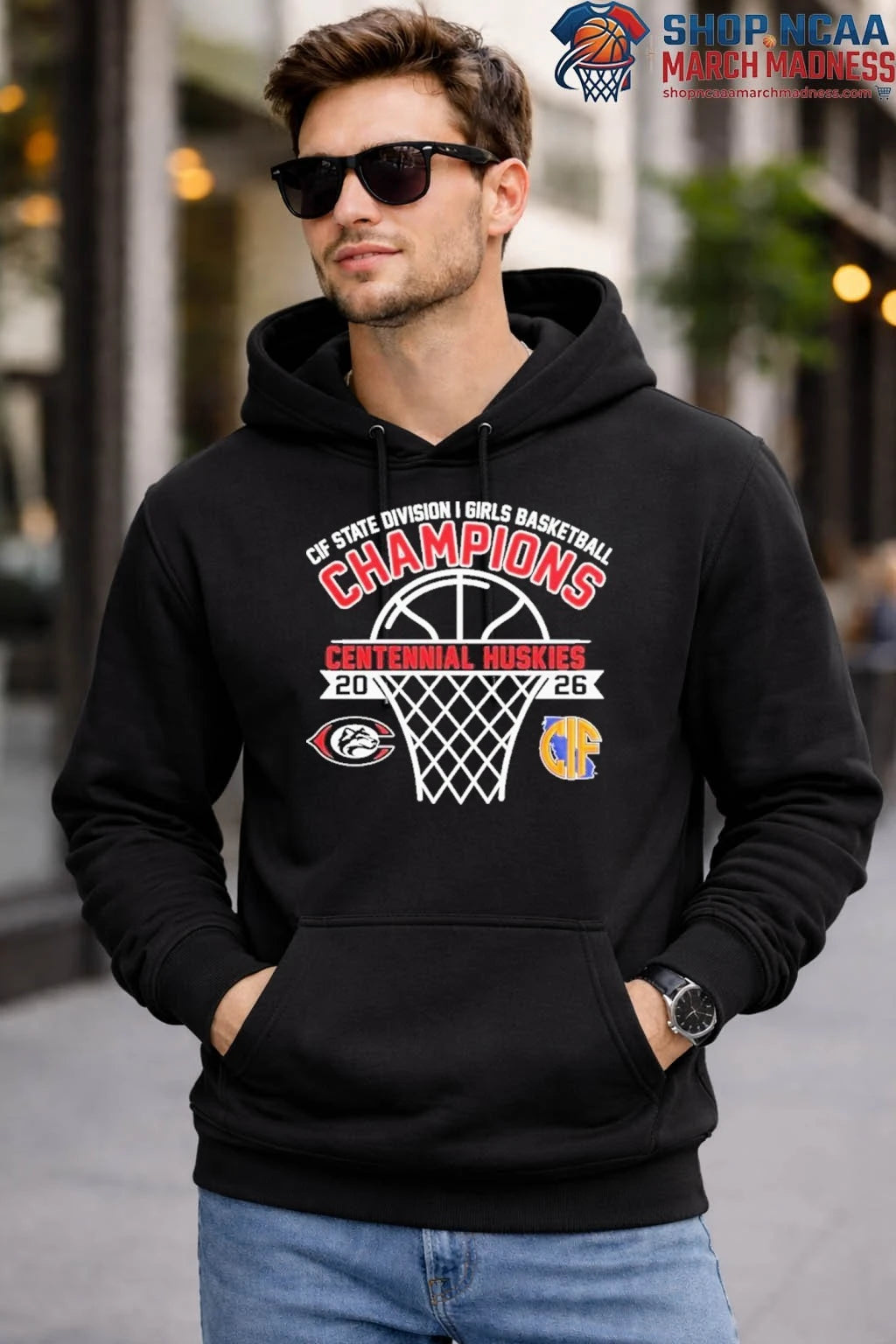 Centennial Huskies CIF State Division I Girls Champions 2026 T-Shirt Centennial Huskies Shirt