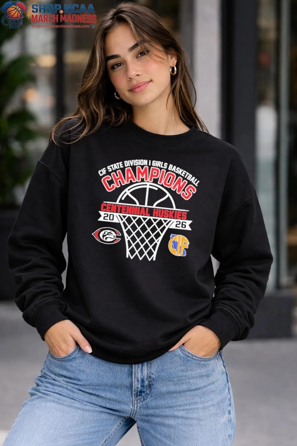 Centennial Huskies CIF State Division I Girls Champions 2026 T-Shirt Centennial Huskies Shirt