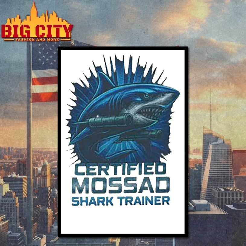 Certified Mossad Shark Trainer shirt