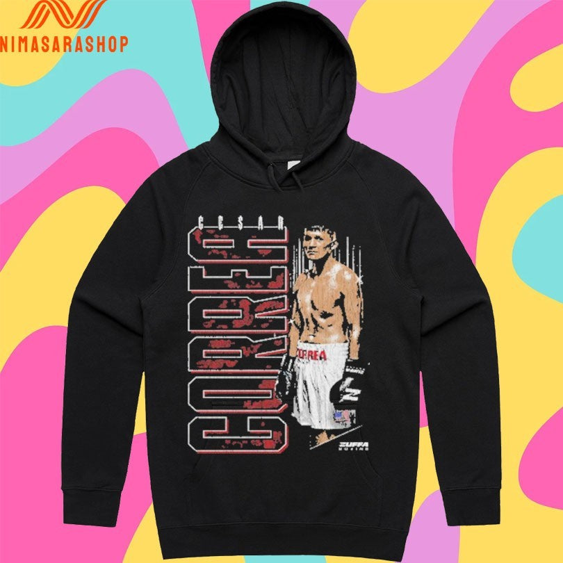 Cesar Correa Zuffa Boxing Vertical Name Shirts