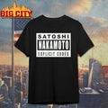 Chad Johnson Satoshi Nakamoto Explicit Codex T-shirt