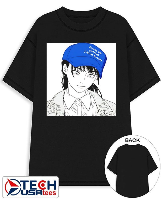 Chainsaw Asa Mitaka please be patient I have Autism shirt