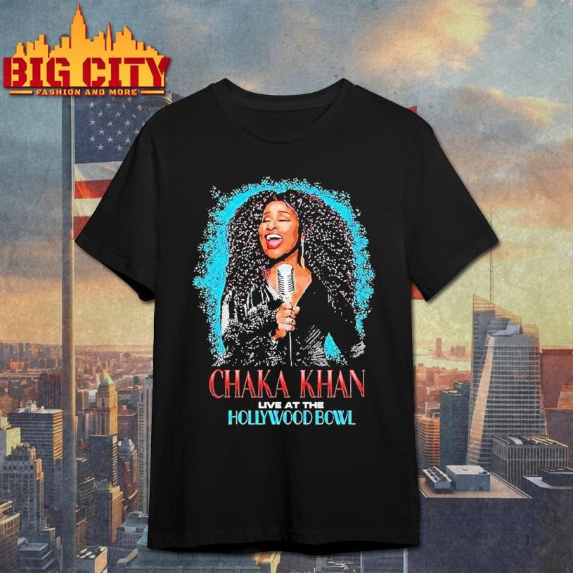 Chaka Khan Live At The Hollywood Bowl Microphone Shirt