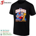 Champ-hausen wrestling parody New York Knicks 2026 NBA Champions cartoon shirt