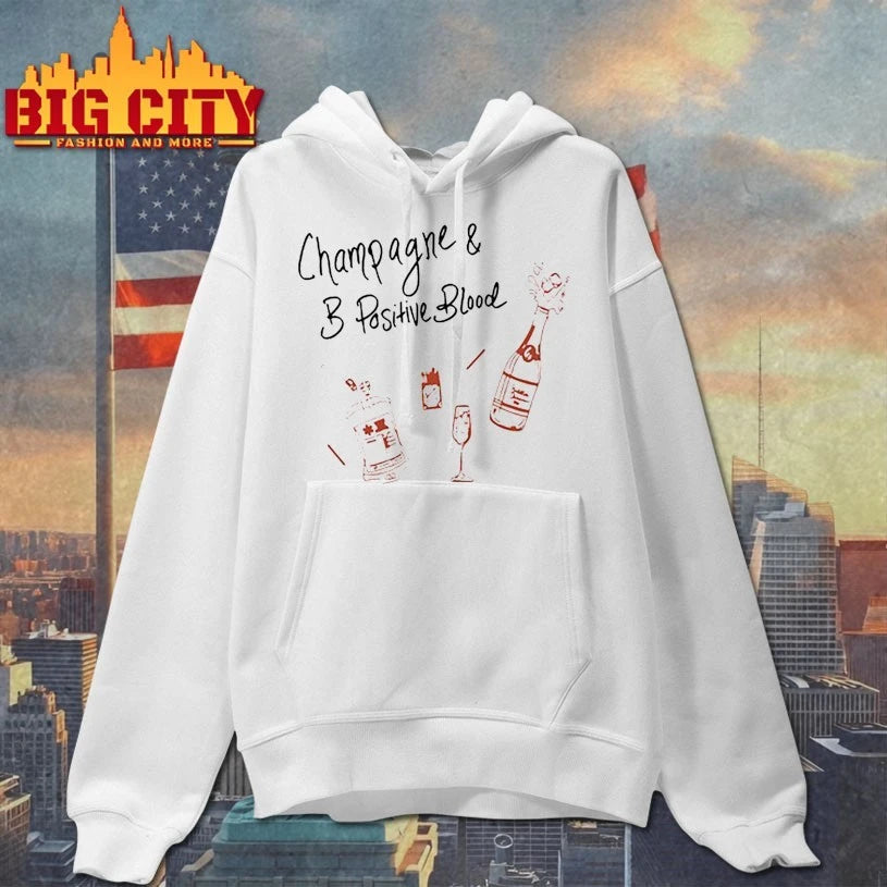 Champagne &amp; B Positive Blood shirt