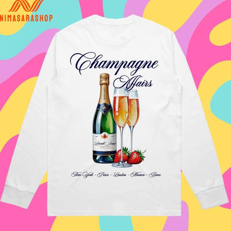 Champagne Fairs New York Paris London Monaco Rome Shirts