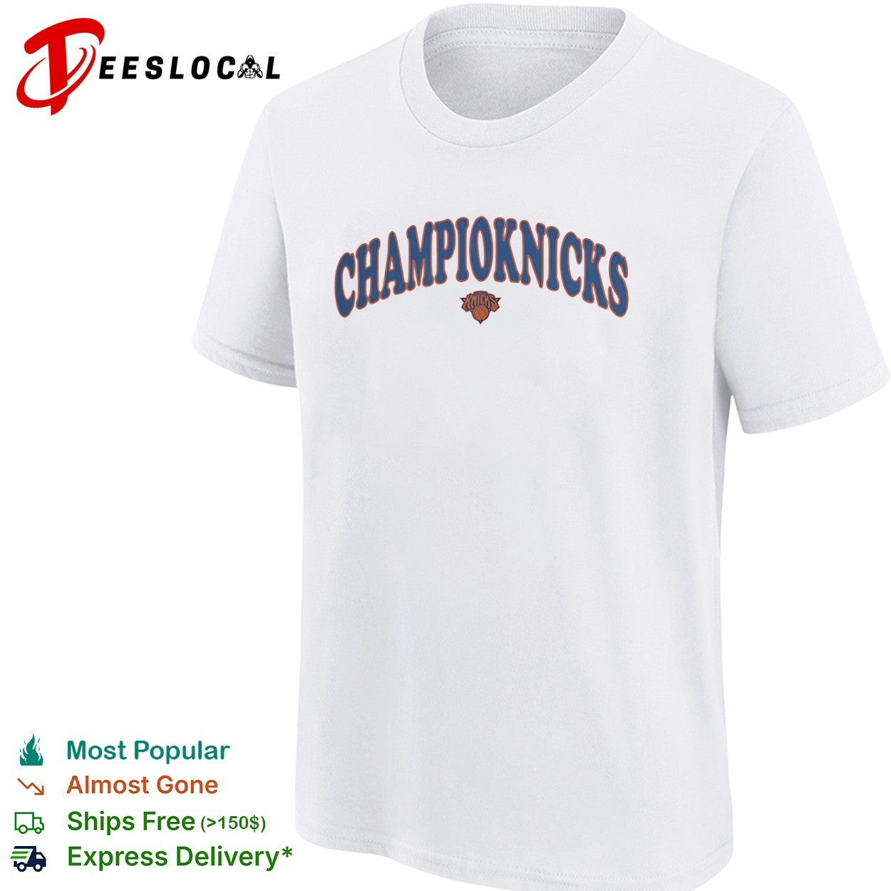 Championknicks New York Knicks NBA Basketball Team logo shirt