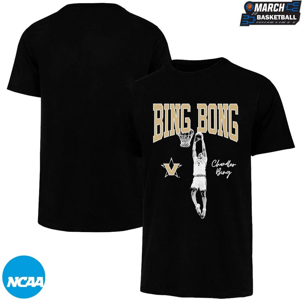 Chandler Bing Bing Bong Vanderbilt Commodores T-Shirts