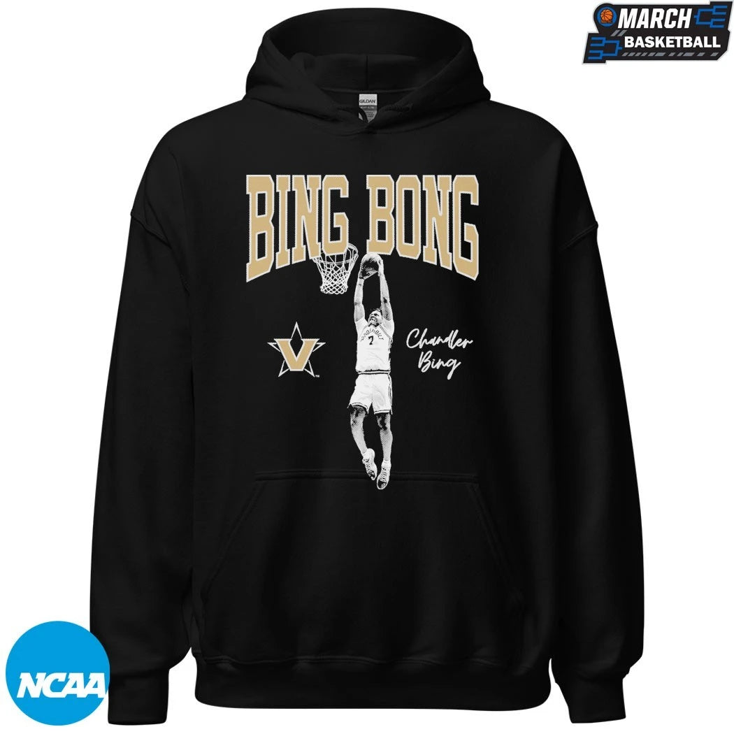 Chandler Bing Bing Bong Vanderbilt Commodores T-Shirts