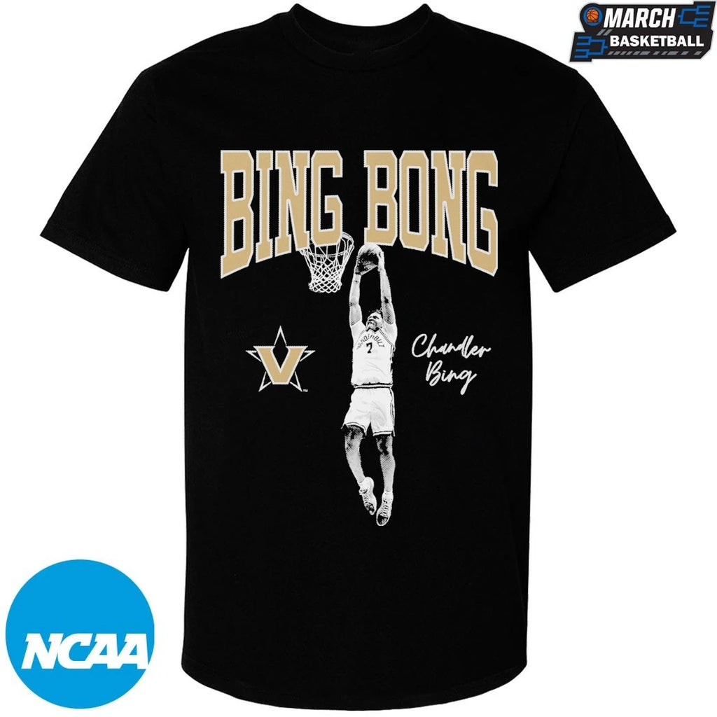 Chandler Bing Bing Bong Vanderbilt Commodores T-Shirts