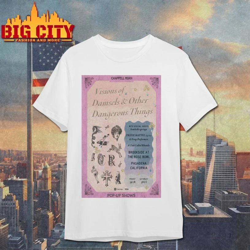 Chappell Roan Tour Pasadena, California 2025 Poster shirt
