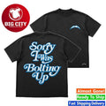 Chargers Seen X Los Angeles Chargers Black Sorry I Was Bolting Up Classic Two Sided Shirt