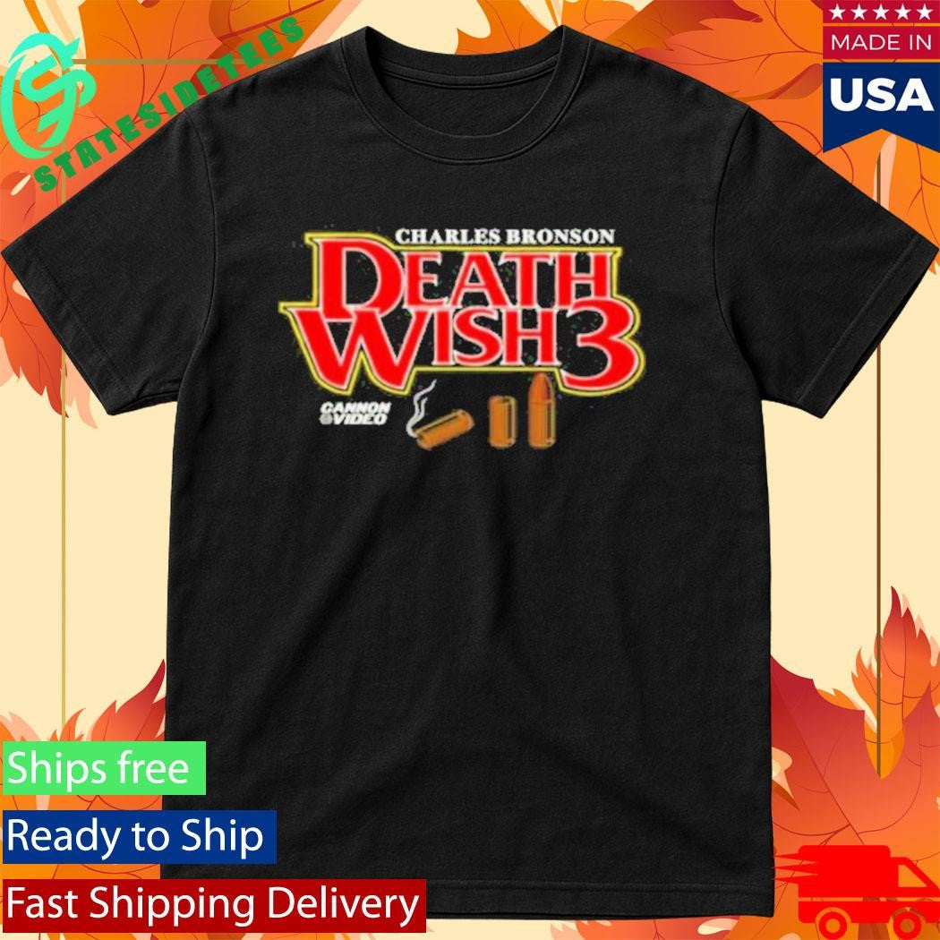 Charles Bronson Death Wish 3 Justice To The Streets Shirt