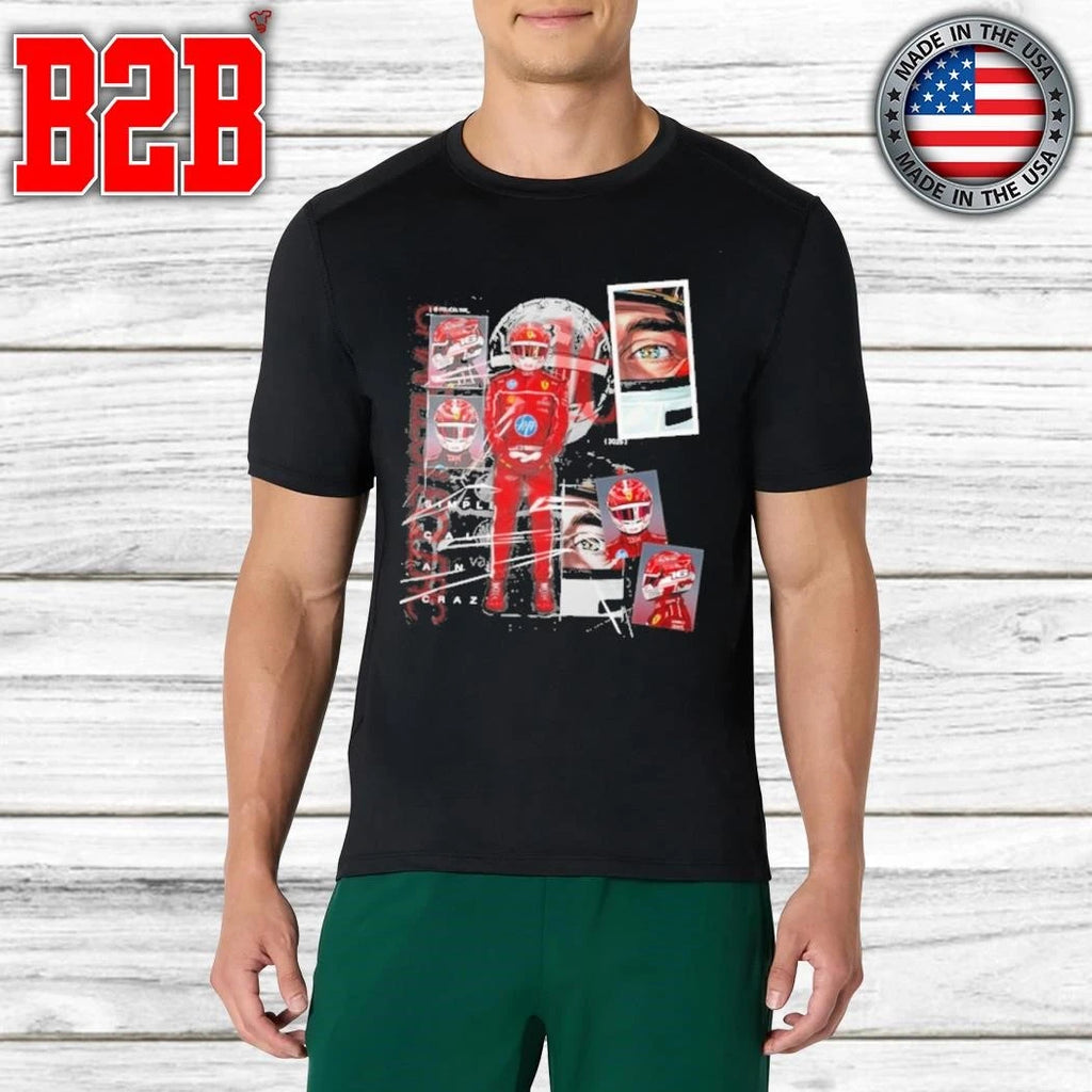 Charles Leclerc Ferrari 2026 F1 Racing Shirt