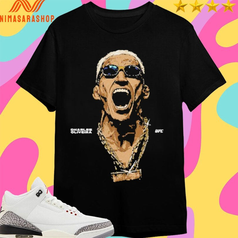 Charles Oliveira UFC Portrait Sunglasses Shirts