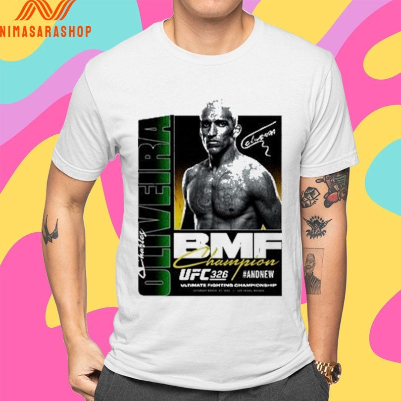 Charles Oliveira Ufc 326 #Andnew BMF Champion Boxy Shirts