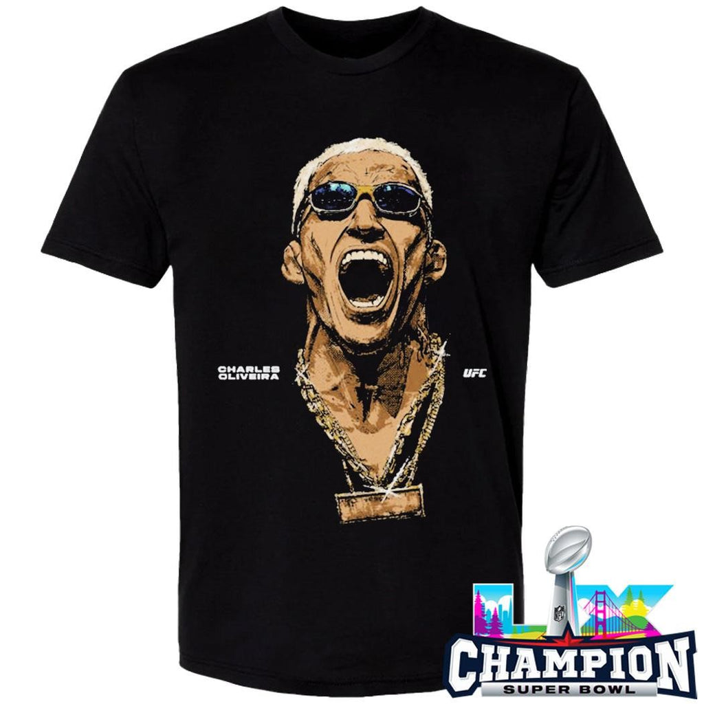 Charles Oliveira Ufc Portrait Sunglasses Shirt