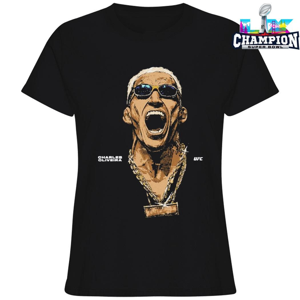 Charles Oliveira Ufc Portrait Sunglasses Shirt