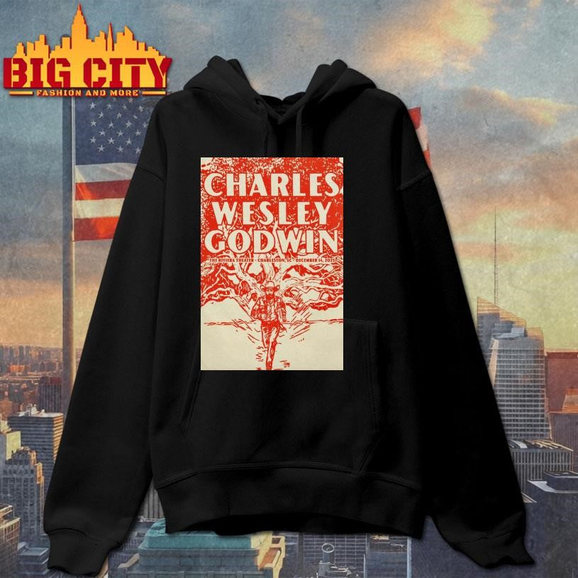 Charles Wesley Godwin Dec 14 2025 In Charleston SC Poster Shirt