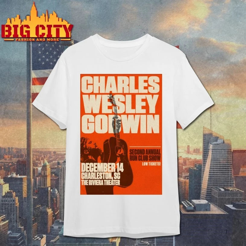 Charles Wesley Godwin Dec 14 2025 The Riviera Theater Show Poster shirt