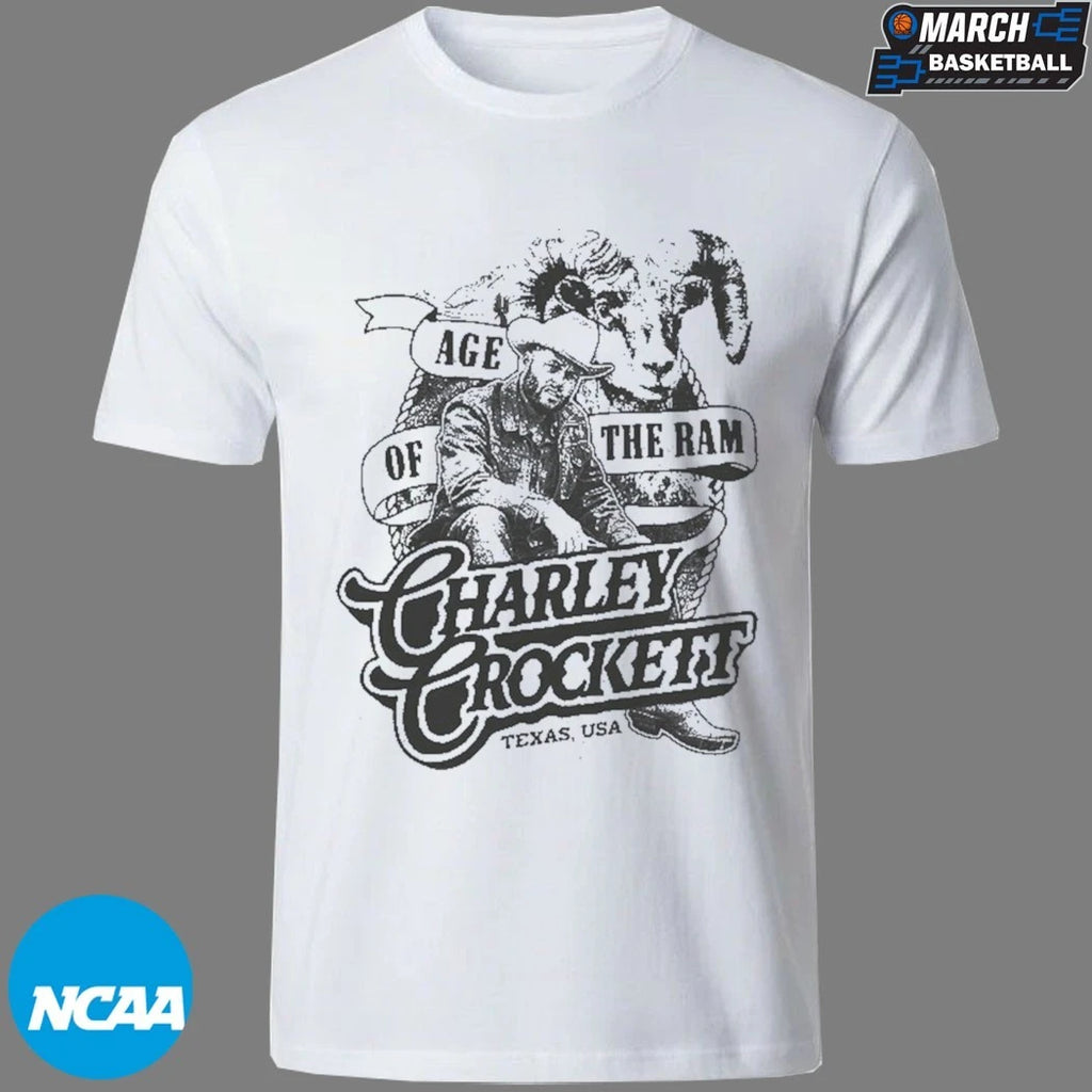 Charley Crockett Age Of The Ram Texas USA T-shirts