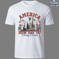 Charley Crockett America How Are Ya Guitar T-shirts