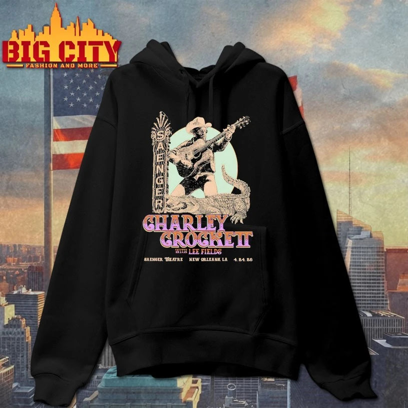 Charley Crockett Apr 24 2026 Saenger Theatre In New Orleans LA Poster shirt