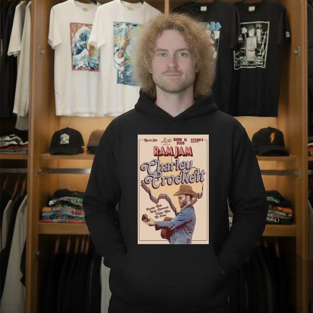 Charley Crockett March 18 2026 Austin, TX Poster Shirt