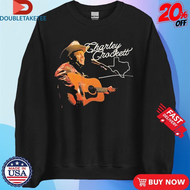 Official Charley Crockett On Stage Texas Shirts
