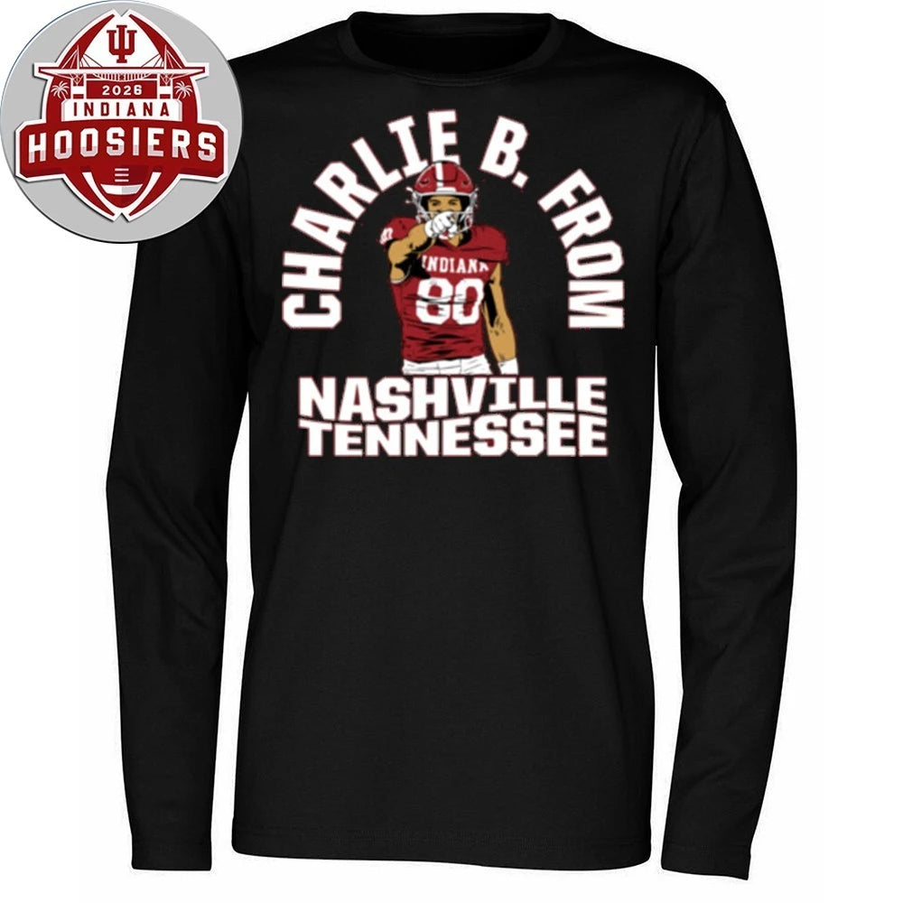 Charlie Becker Hoosiers National Championship 2026 Tee Shirt