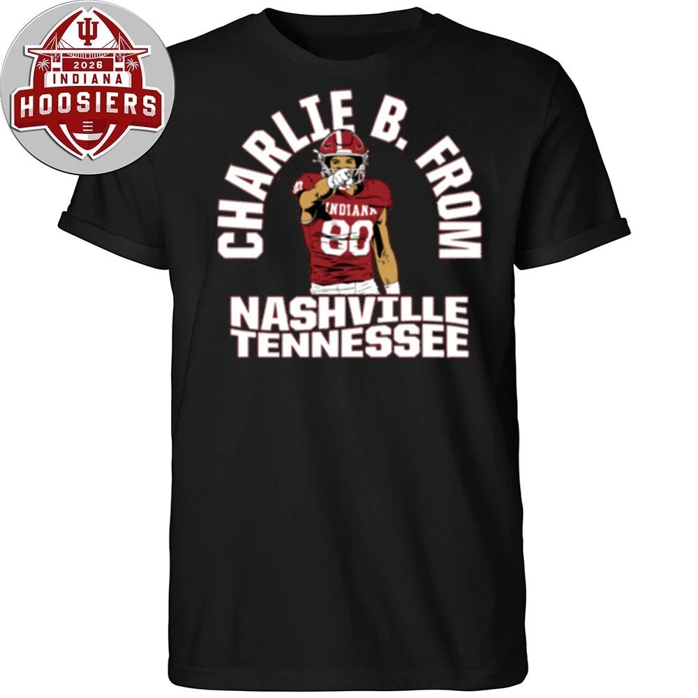 Charlie Becker Hoosiers National Championship 2026 Tee Shirt