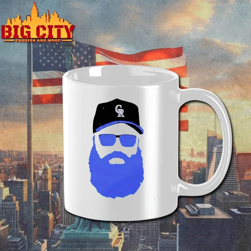 Charlie Blackmon Colorado Rockies Hat Chuck Nazty Big Face Shirt