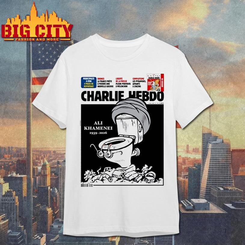 Charlie Hebdo Ali Khamenei Cover 2026 Shirt