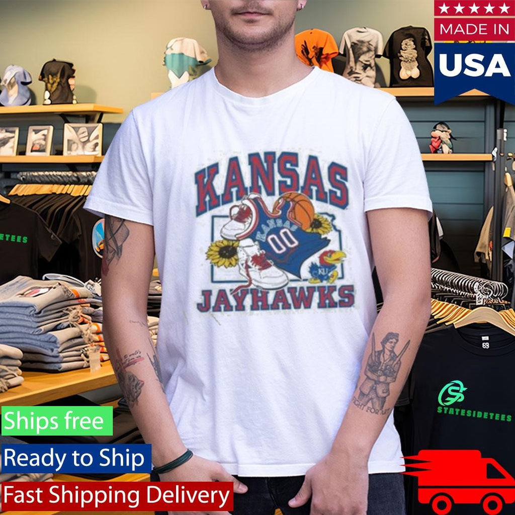 Charlie Hustle Kansas Jayhawks Sunflower Shirt