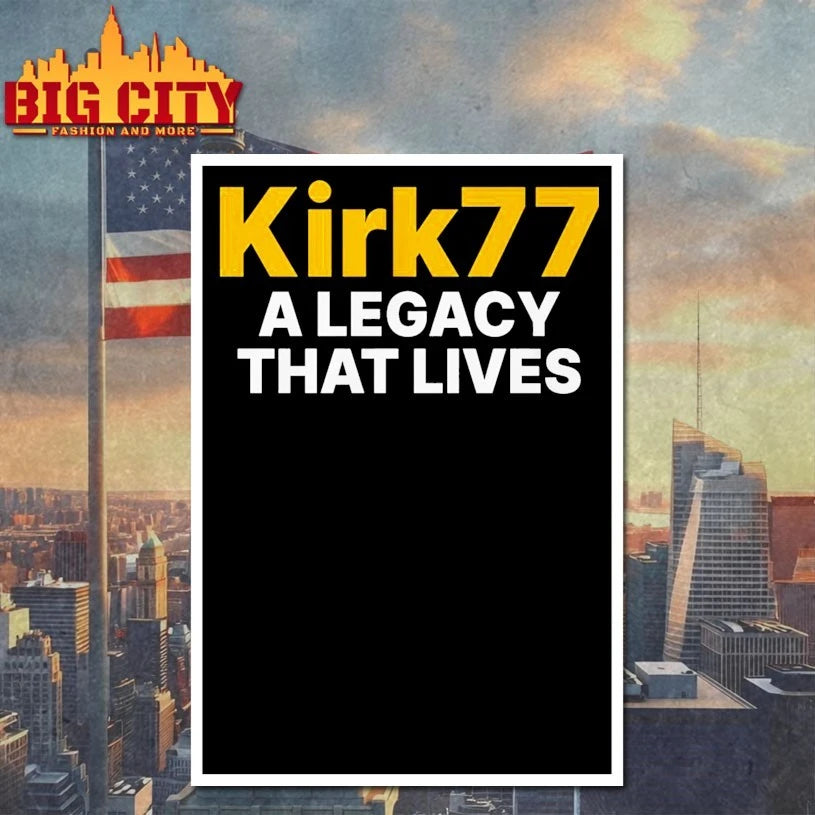 Charlie Kirk 77 A Legacy That Lives Shirts
