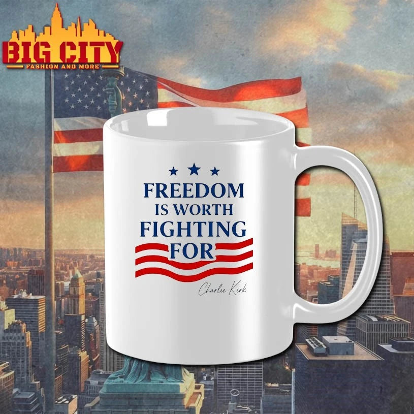 Charlie Kirk Freedom Is Worth Fighting For signature Shirt