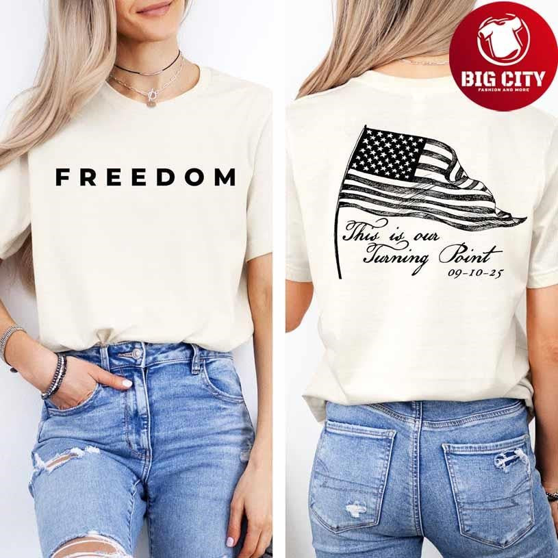 Charlie Kirk Freedom Shirt