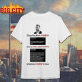 Charlie Kirk Knew Cox Is Not Legitimate Utahns Know It Too Shirt