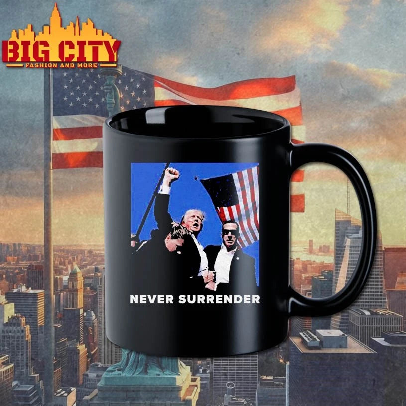Charlie Kirk Never Surrender Trump Shirt