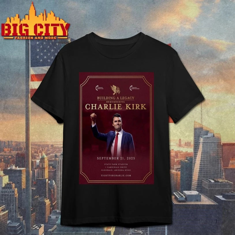 Charlie Kirk Sept 21 2025 Glendale, Arizona Poster shirt
