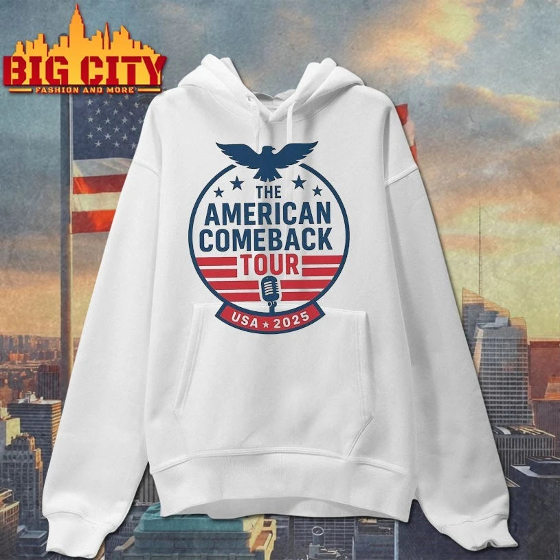 Charlie Kirk The American Comeback Tour USA 2025 Shirt