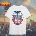 Charlie Kirk The American Comeback Tour USA 2025 Shirt