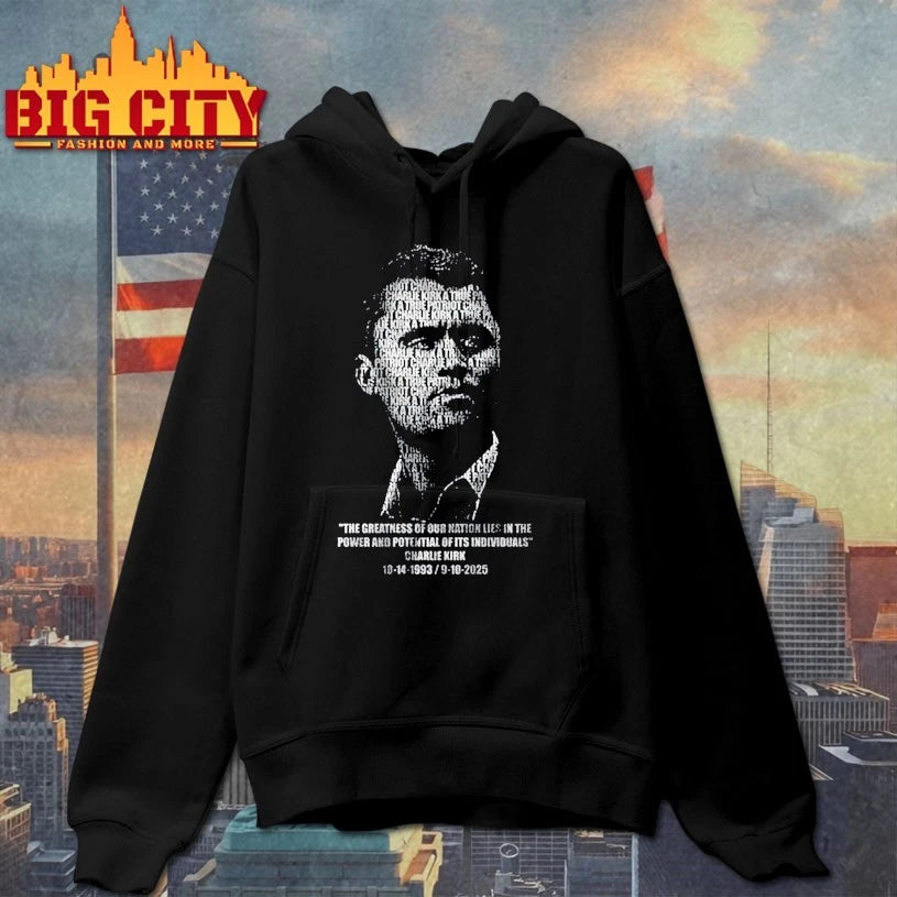 Charlie Kirk The greatness of our nation lies in the power vintage shirt