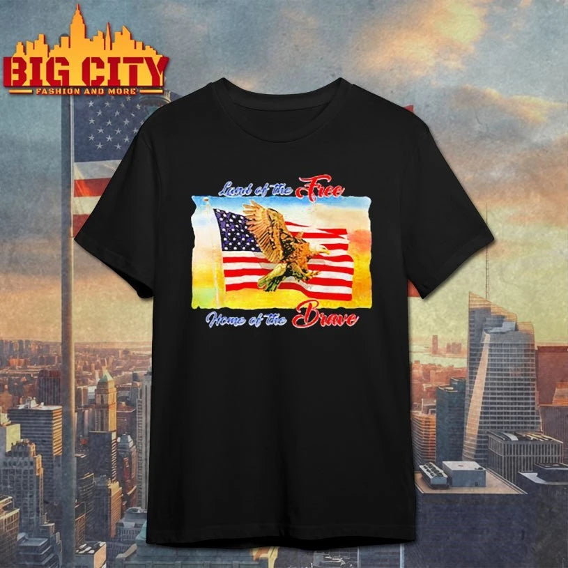 Charlie Kirk land of the free home of the brave shirt